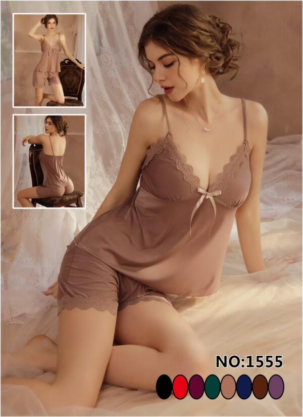 sleepwear set valery (top+pants) free size